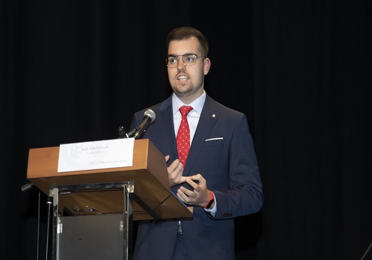 Ángel González premio Student de Estadística aplicada por su TFG en Ciencia de Datos